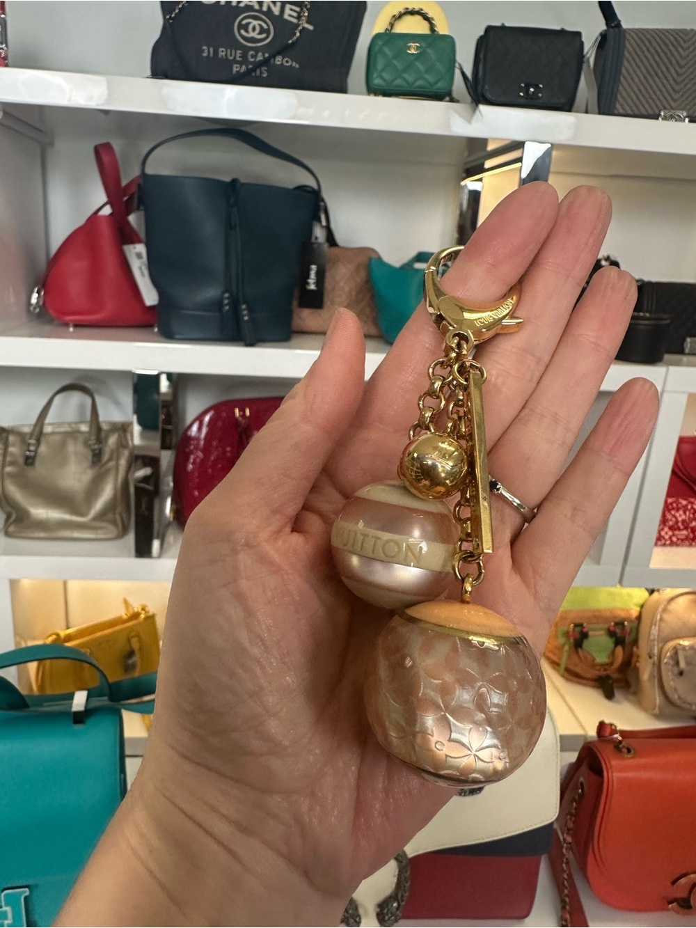 LV Bag Charm from live show for @1hope1